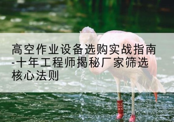 山丹剪叉式升降机厂家-高空作业设备选购实战指南-十年工程师揭秘厂家筛选核心法则